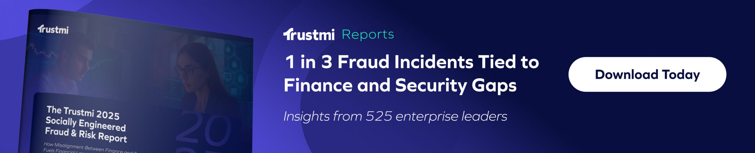 Banner ad showing a report cover and text: 1 in 3 Fraud Incidents Tied to Finance and Security Gaps. Insights from 525 enterprise leaders on manufacturing cyber resilience. Includes a button labeled Download Today.
